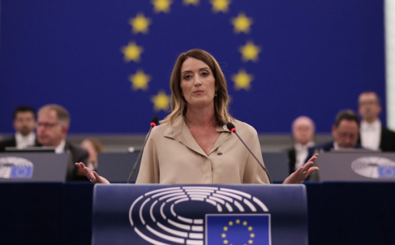 Roberta Metsola a fost realeasă preşedintă a Parlamentului European