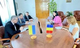 Reprezentanții Prefecturii Cluj s-au întâlnit cu ambasadorul Ucrainei
