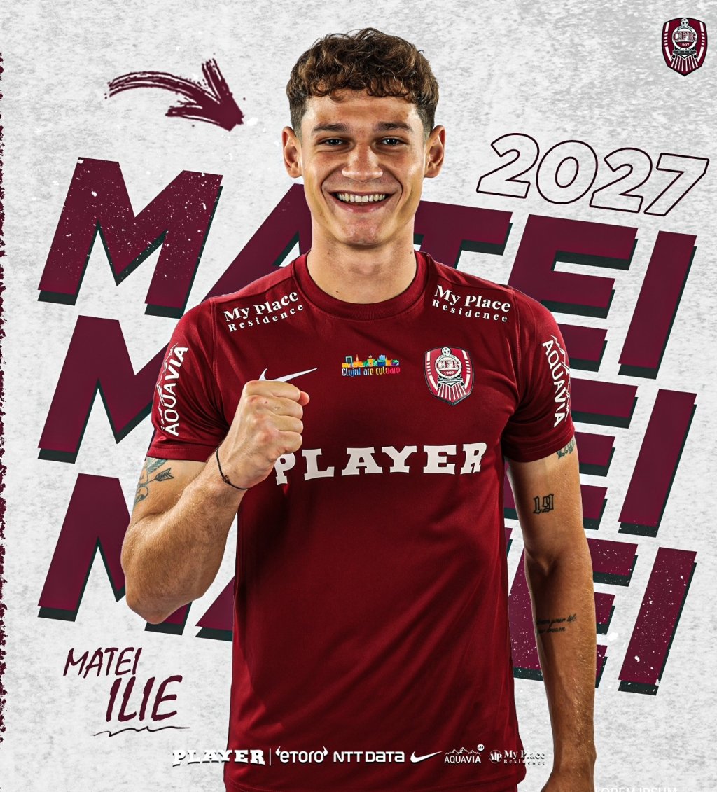 CFR Cluj și-a asigurat viitorul. Doi tineri jucători și-au prelungit contractele