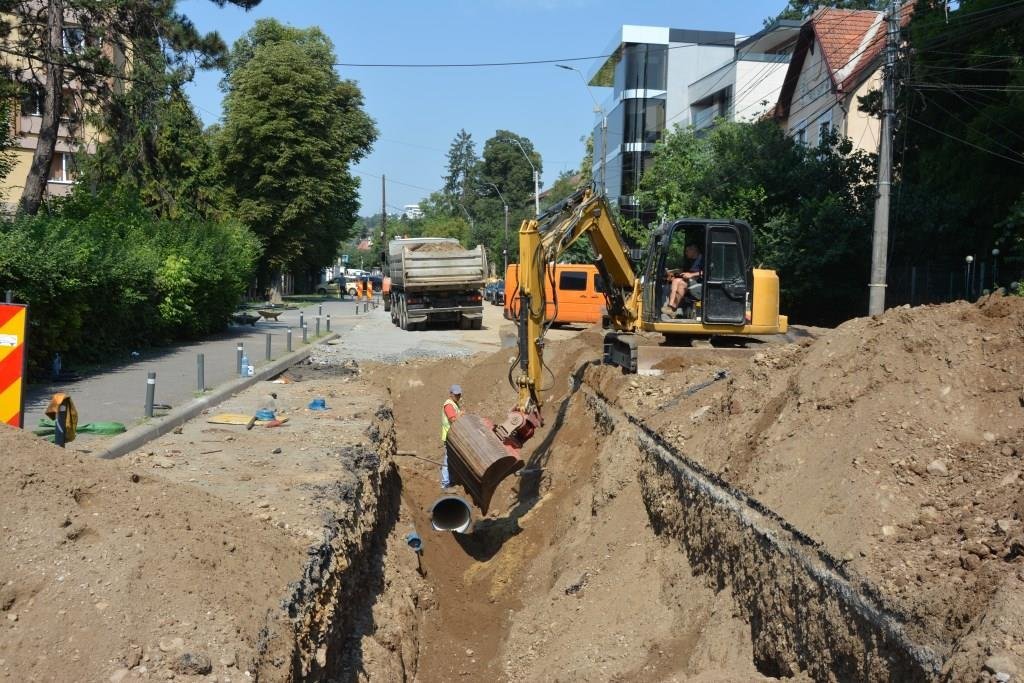 Ce străzi din Cluj-Napoca urmează să intre în șantier. Se schimbă rețelele de apă și canalizare