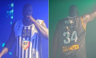Celebrul baschetbalist Shaquille O’Neal, DJ în festival la Cluj. A făcut show pe scenă îmbrăcat tricoul echipei U BT