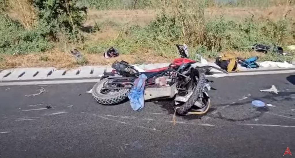 ACCIDENT TERIBIL pe litoral! Trei motociclete au intrat într-un TIR/ A fost solicitat elicopterul SMURD