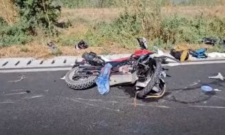 ACCIDENT TERIBIL pe litoral! Trei motociclete au intrat într-un TIR/ A fost solicitat elicopterul SMURD