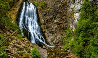 Cascada Vălul Miresei din județul Cluj, bijuteria naturală a Munților Apuseni