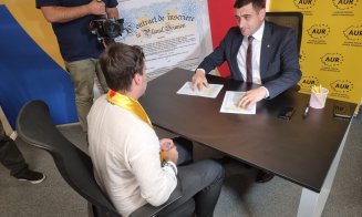 Clujenii s-au îmbulzit să semneze pentru locuințele de 35.000 euro promise de George Simion