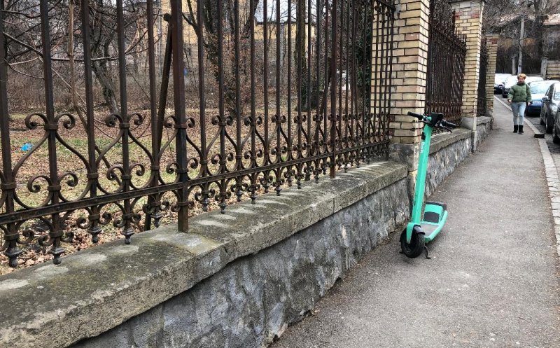 1.500 de trotinete electrice, ridicate de pe domeniul public din Cluj-Napoca