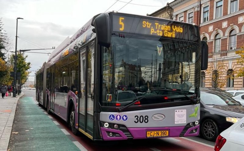 CTP Cluj-Napoca anunță suspendarea stației de autobuz „Traian Vuia Nord”
