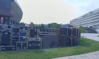 "Bagajele" UNTOLD sosesc la stadionul Cluj Arena