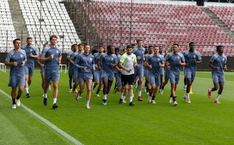 CFR joacă astăzi primul meci european al sezonului. Echipa probabilă