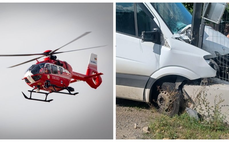Viteza face victime: Tânără dusă la spital cu elicopterul SMURD după ce a fost lovită pe trecerea de pietoni în Suceagu