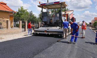Stradă importantă din Turda, modernizată