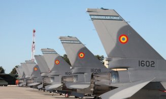 Zboruri de antrenament la înălțimi mici ale avioanelor militare pe întreg teritoriul României, inclusiv în Cluj. Nu vă alarmați!
