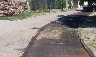Se lucrează de zor în Huedin. Primarul a anunțat ce străzi vor fi asfaltate