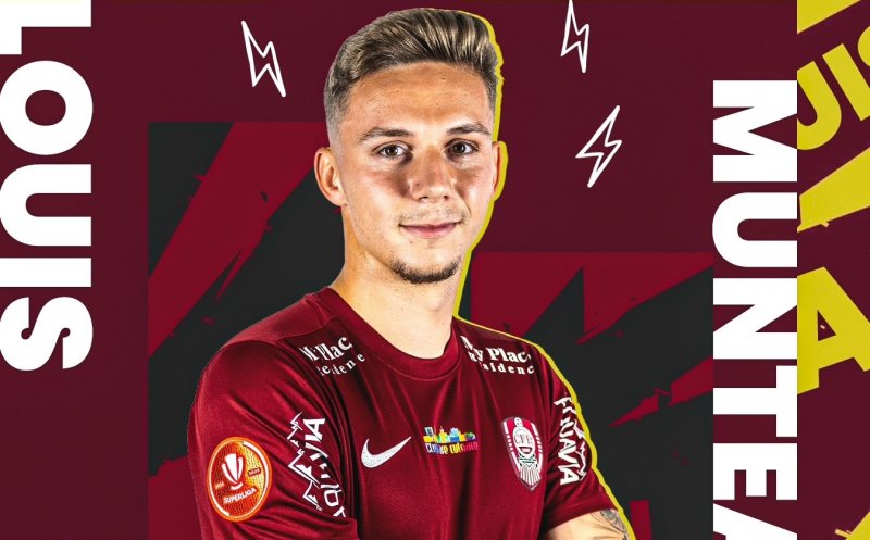 Oficial. Louis Munteanu, prezentat de CFR Cluj