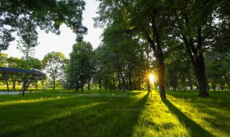 Noul parc din zona Obelisc-Mihai Viteazul din Turda este aproape gata