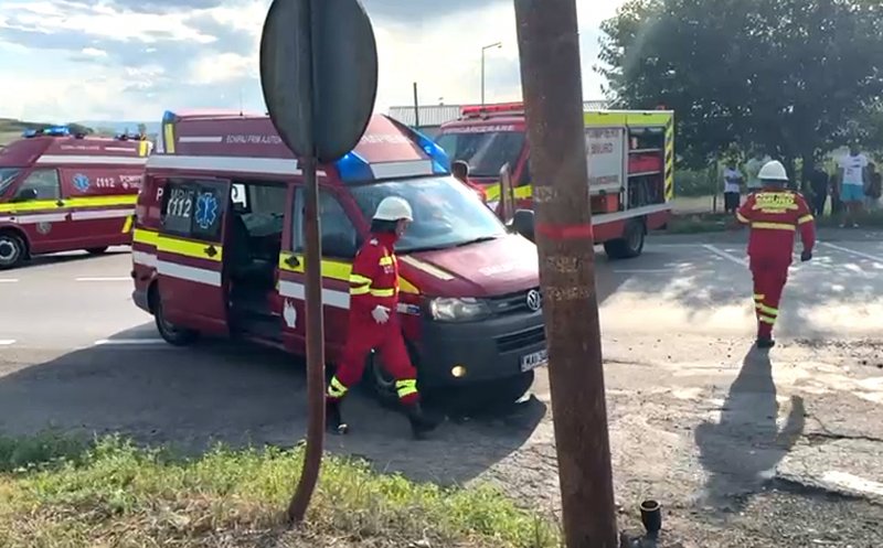 Planul Roşu de Intervenţie pentru un ACCIDENT cu 12 victime, între care 6 copii