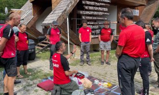 Salvamontiștii clujeni, pregătire intensă în Cheile Turzii