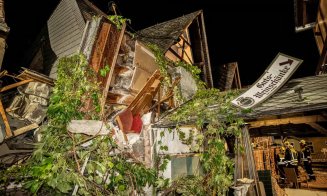 Tragedie în Germania după ce un hotel s-a prăbușit. Un mort și opt persoane prinse sub dărâmături