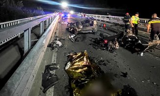 Carnagiu pe o şosea din Ardeal. 5 morţi şi un rănit grav