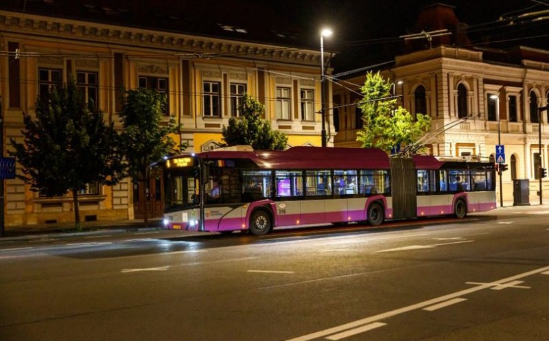 Începând de mâine, 13 august, se va suspenda temporar linia 5N și se introduce linia de noapte 4N