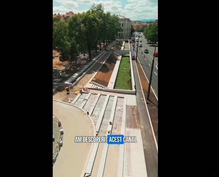 Lucrările la parcul I.L. Caragiale avansează rapid. Lucrările la strada George Barițiu, finalizate într-un timp record