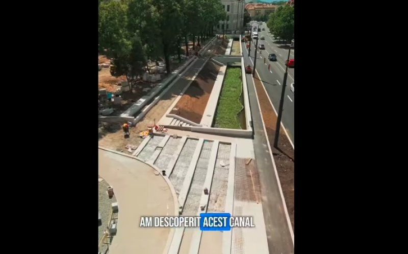 Lucrările la parcul I.L. Caragiale avansează rapid. Lucrările la strada George Barițiu, finalizate într-un timp record