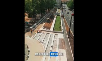Lucrările la parcul I.L. Caragiale avansează rapid. Lucrările la strada George Barițiu, finalizate într-un timp record