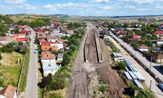 Poieni-Aghireșu din judeţul Cluj, cel mai avansat tronson feroviar aflat în modernizare din cele finanțate prin PNRR
