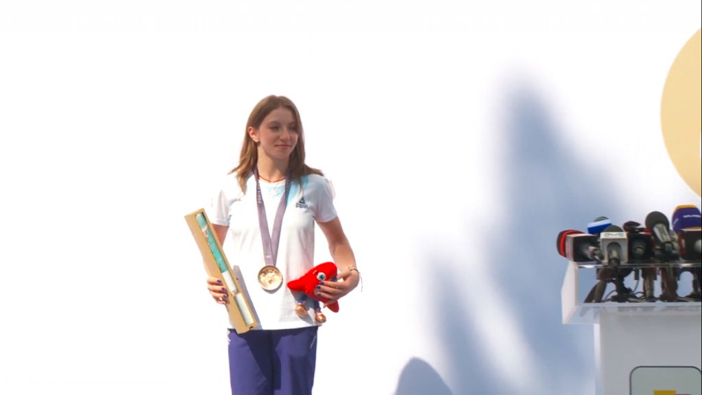 Ana Maria Bărbosu a primit oficial medalia de bronz câștigată la Paris după decizia TAS: „Sper să aduc cât mai multe medalii”