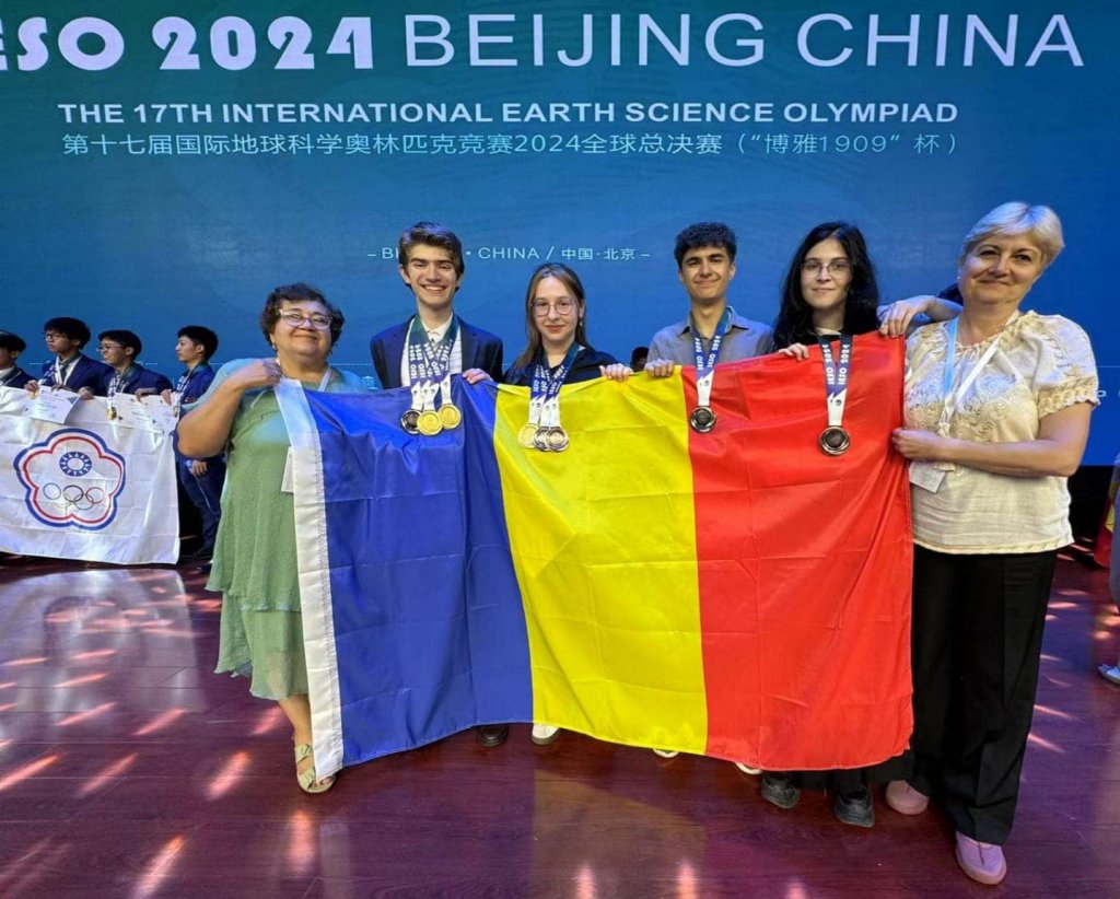 Un elev din Cluj a obținut medalia de aur la Olimpiada Internaţională „Ştiinţele Pământului" de la Beijing