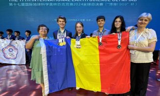 Un elev din Cluj a obținut medalia de aur la Olimpiada Internaţională „Ştiinţele Pământului" de la Beijing