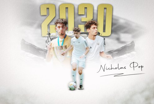 Nicholas Pop rămâne la Universitatea Cluj. Tânărul fundaș a semnat până în 2030