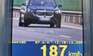 13 permise ridicate pe A3 în minivacanţă / Cu aproape 190 la oră pe Autostrada Turda Borş