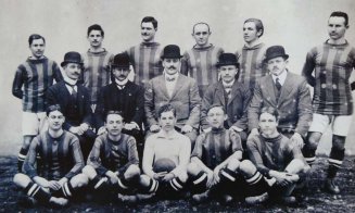 IMAGINE DOCUMENT: Printre primele fotografii cu fotbaliștii din Cluj la începutul secolului trecut