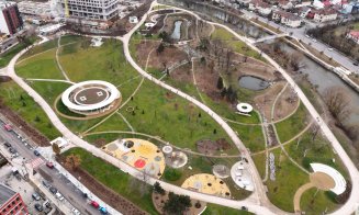 Parcul Feroviarilor, spațiu verde de 49.653 mp de-a lungul râului Someș