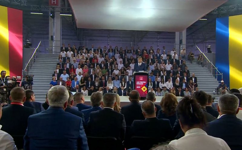 Congresul PSD | Marcel Ciolacu a fost reales președinte al partidului şi desemnat candidat la prezidenţiale