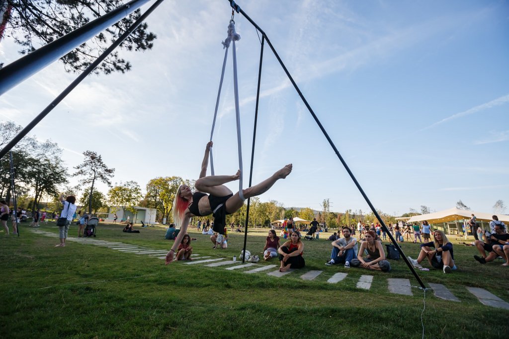Ultima zi de distracție la Cluj Circus Days în Parcul Feroviarilor