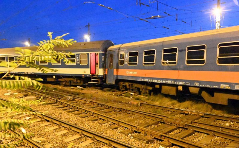 Trenul Cluj-Napoca - Budapesta a deraiat la intrarea în gara Keleti din capitala Ungariei