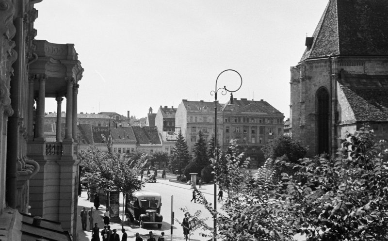 Clujul în anul 1942, din clădirea Melody