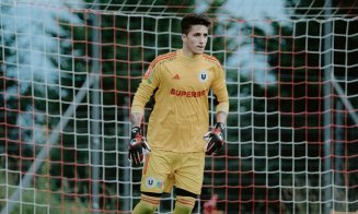 Universitatea Cluj a împrumutat un tânăr portar în Liga a 3-a