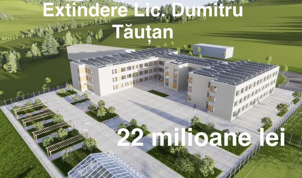 Liceul Dumitru Tăuțan din Florești se modernizează. Primarul Pivariu a anunțat că s-a obținut finanțarea