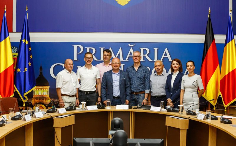 Vizita delegației din orașul Forchheim, la Cluj-Napoca