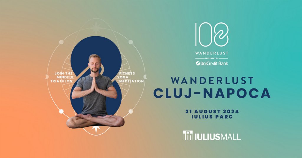 Wanderlust 108, mișcarea globală de yoga, meditație și bodyart, are loc în acest weekend, în Iulius Parc