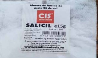 Salicil, vândut drept conservant pentru alimente, retras din magazine, și la Cluj