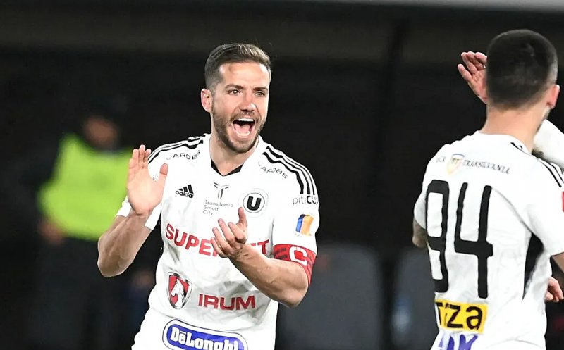 Alex Chipciu de la "U" Cluj, o variantă la naţionala lui Mircea Lucescu