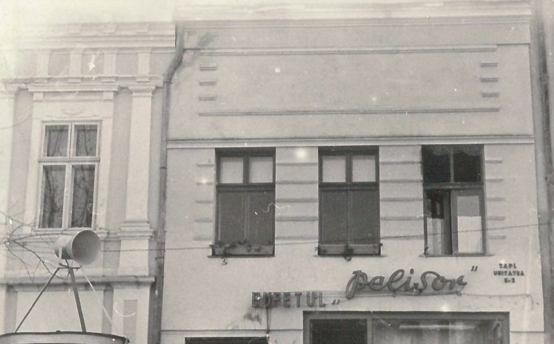 Bufetul Pelișor, anul 1963 / Astăzi, aici e Cofetăria Carpați