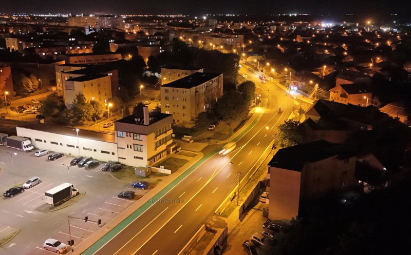 Se trasează marcajele rutiere pe Coridorul de Est din Turda