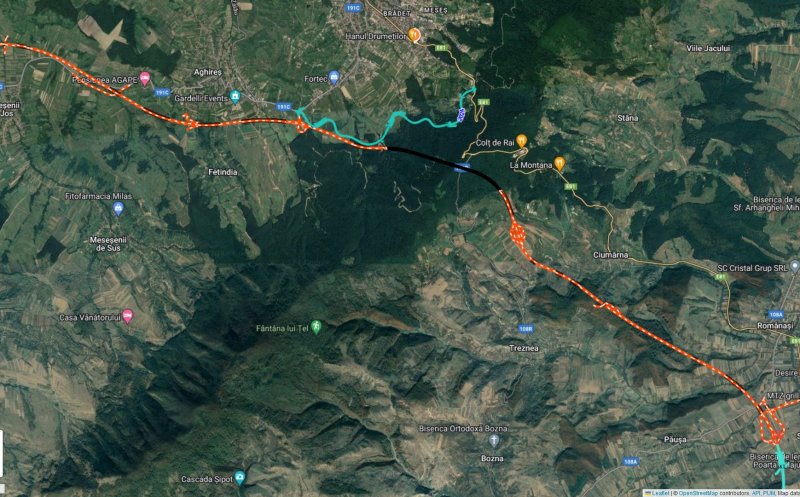 Cel mai scump lot din Autostrada Transilvania bate pasul pe loc
