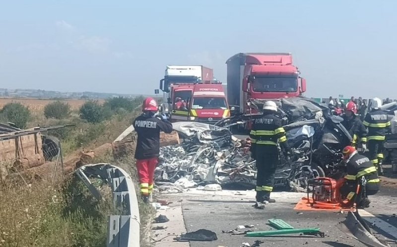 Consulul Ungariei la București a murit într-un accident pe autostrada A1. Mașina sa a fost spulberată de un camion