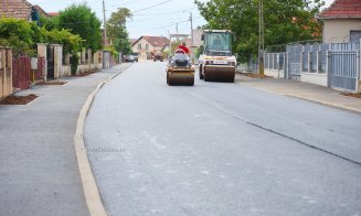 Două străzi importante din Turda au fost modernizate